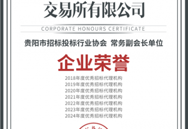 喜報(bào)！“七連冠”！貴州陽(yáng)光產(chǎn)權(quán)交易所再獲“優(yōu)秀招標(biāo)代理機(jī)構(gòu)”殊榮